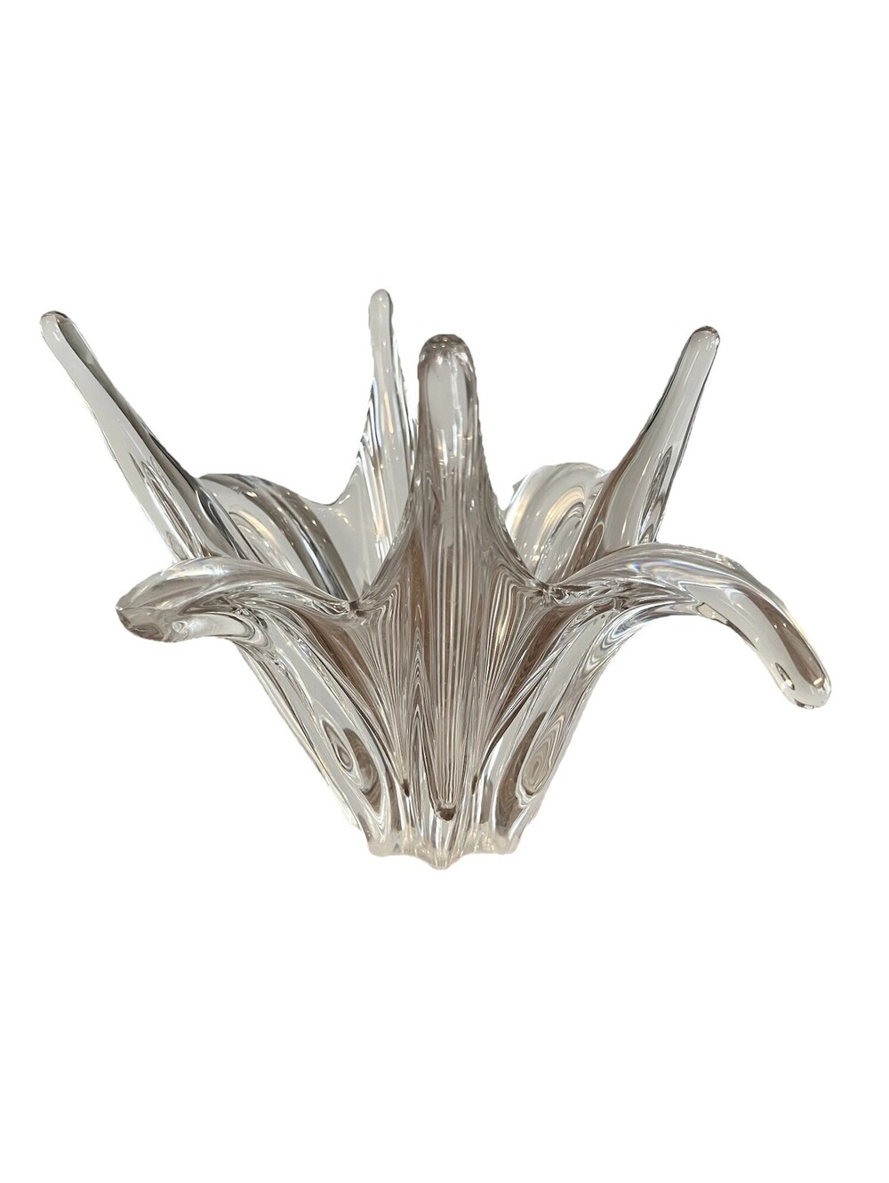 Baccarat Octopus Splash Crystal Bowl Read